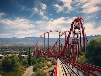 Six Flags Magic Mountain in Los Angeles