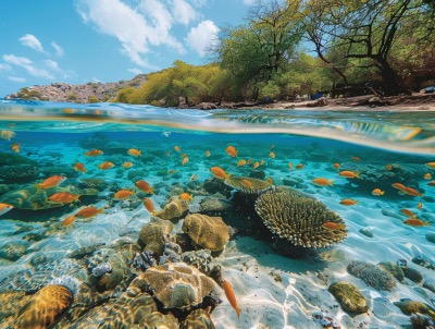 Snorkeling in Curacao