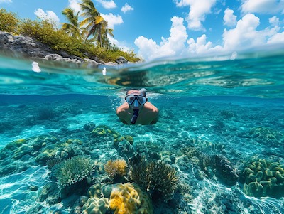 Snorkeling in Nassau