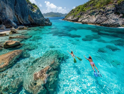 Snorkeling in Tortola