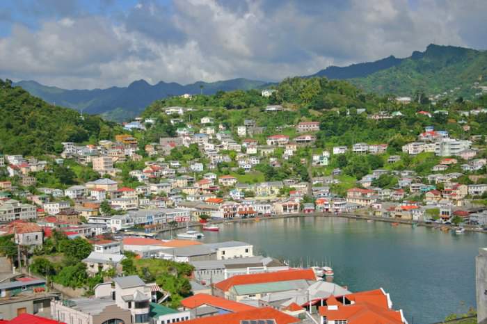 St. George's Harbor in Grenda