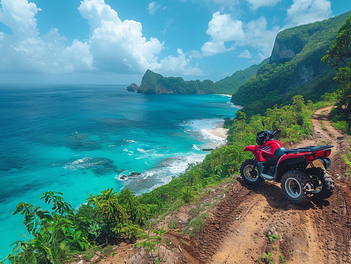 St Lucia Shore Excursion: ATV Tour