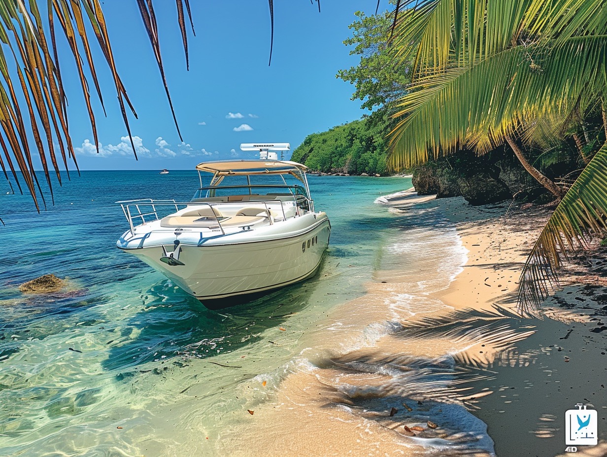 St Lucia Shore Excursion: North Island Boat Tour and Reduit Beach Relaxation with Creole Lunch
