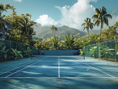 Tennis in St. Martin