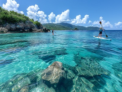St. Thomas Stand Up Paddleboarding