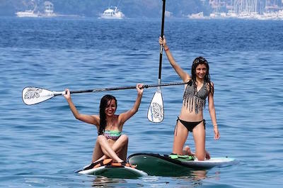 Standup Paddleboarding in Acapulco