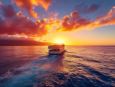 Sunset Cocktail Cruise West Oahu in Oahu
