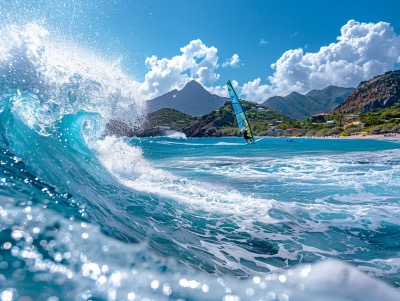 Surfing & Windsurfing in St. Martin