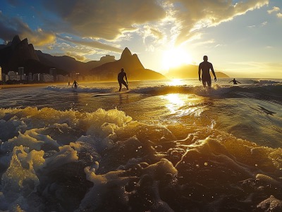 Surfing Lessons in Rio De Janeiro