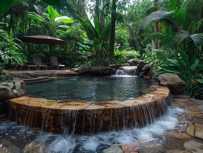 Tabacon Hot Springs in Costa Rica