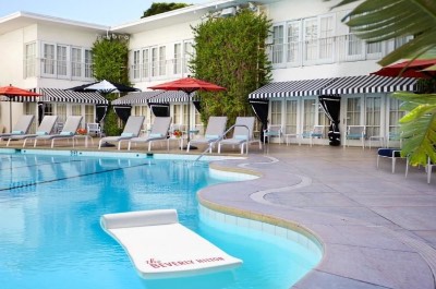 The Beverly Hilton in Los Angeles