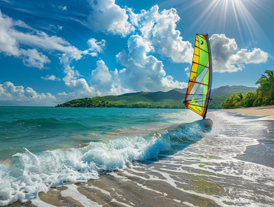 Traditional Yole Boat Sailing Tour in Martinique