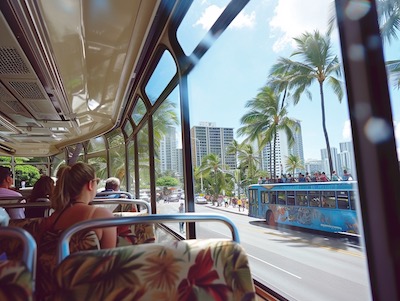 Waikiki Trolley Hop-on Hop-off Tour of Honolulu