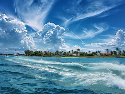 Water sports in West Palm Beach
