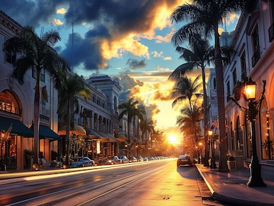 Worth Avenue in West Palm Beach