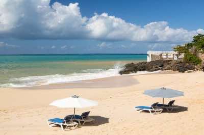 Baie Rouge in St. Martin