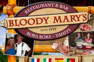Bloody Mary's Restaurant in Bora Bora in Bora Bora