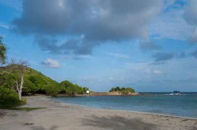 Cas en Bas beach in St. Lucia