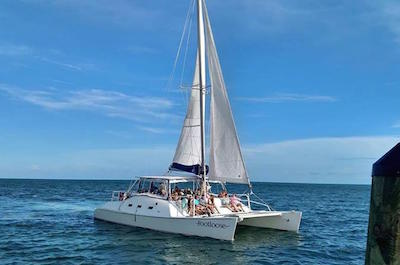 Catamaran Sailing in Panama City