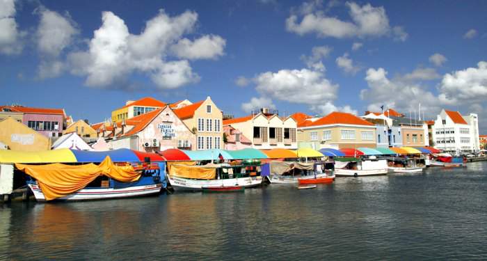 Curacao Floating market