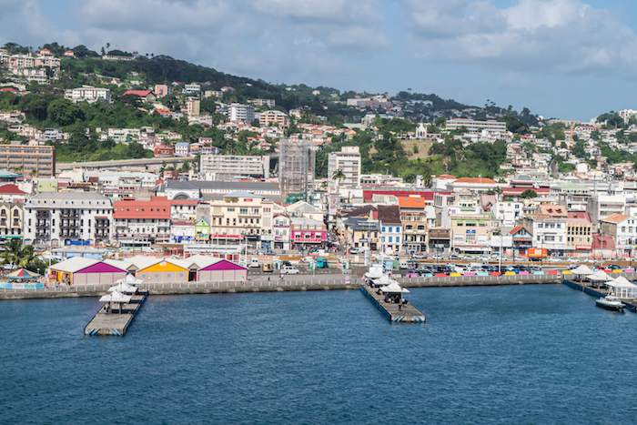 Forte de France, capital of Martinique