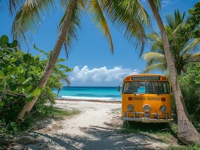 Freeport Shore Excursion: Round-Trip Beach Transfer to Junkanoo Beach Club in Bahamas