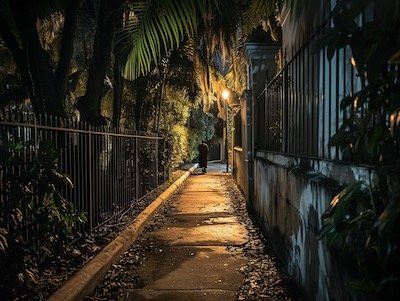 Ghost tour in West Palm Beach