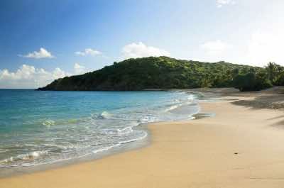 Happy Bay Beach in St. Martin