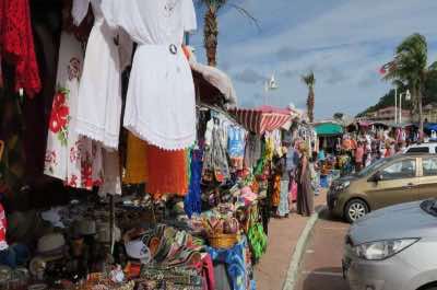 Marigot market in St. Martin