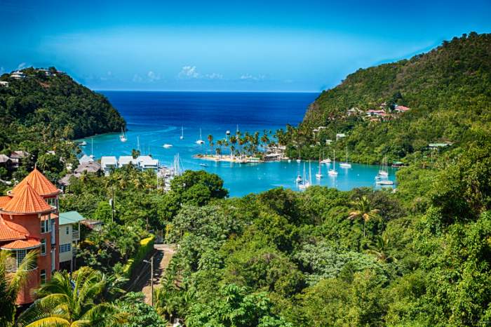 St. Lucia Marigot Bay