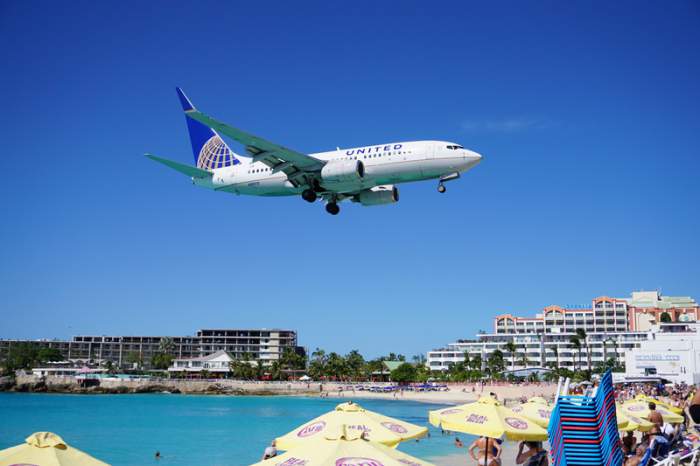St. Maarten island in the Caribbean