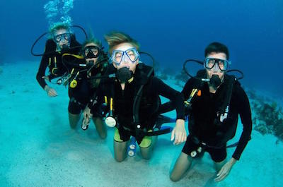 >Scuba Diving in St. Maarten