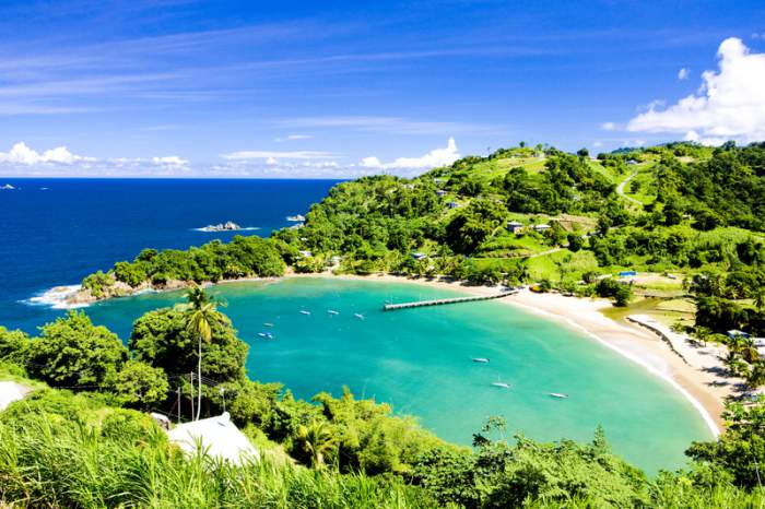 Tobago island in Trinidad and Tobago