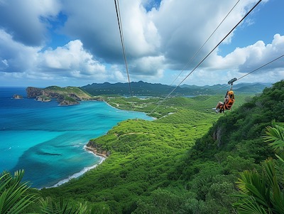 antigua  Zipline Canopy Adventure