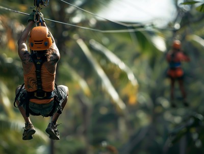 Ziplines  in La Romana