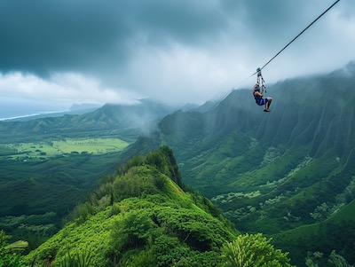 Zipline Tour on Oahu’s North Shore