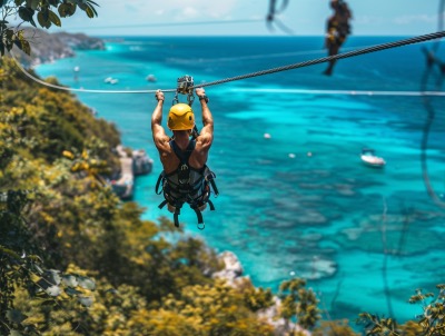 Ziplines in Negril